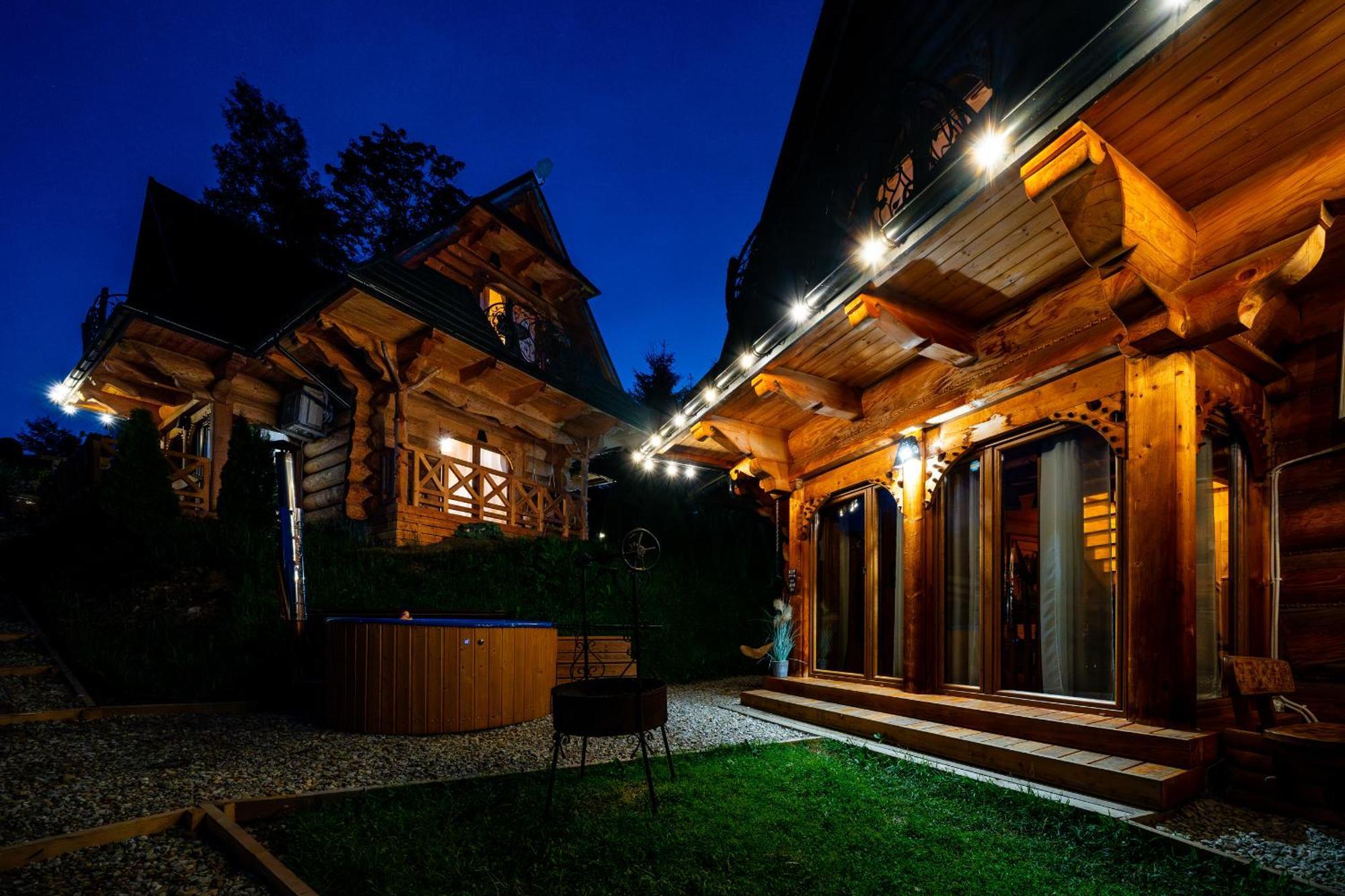 Goralska Chatka 2 Highland Cottage - Split Ac, Jacuzzi, Sauna, Private Parking, Mountains View, Garden, Zakopane Exterior photo