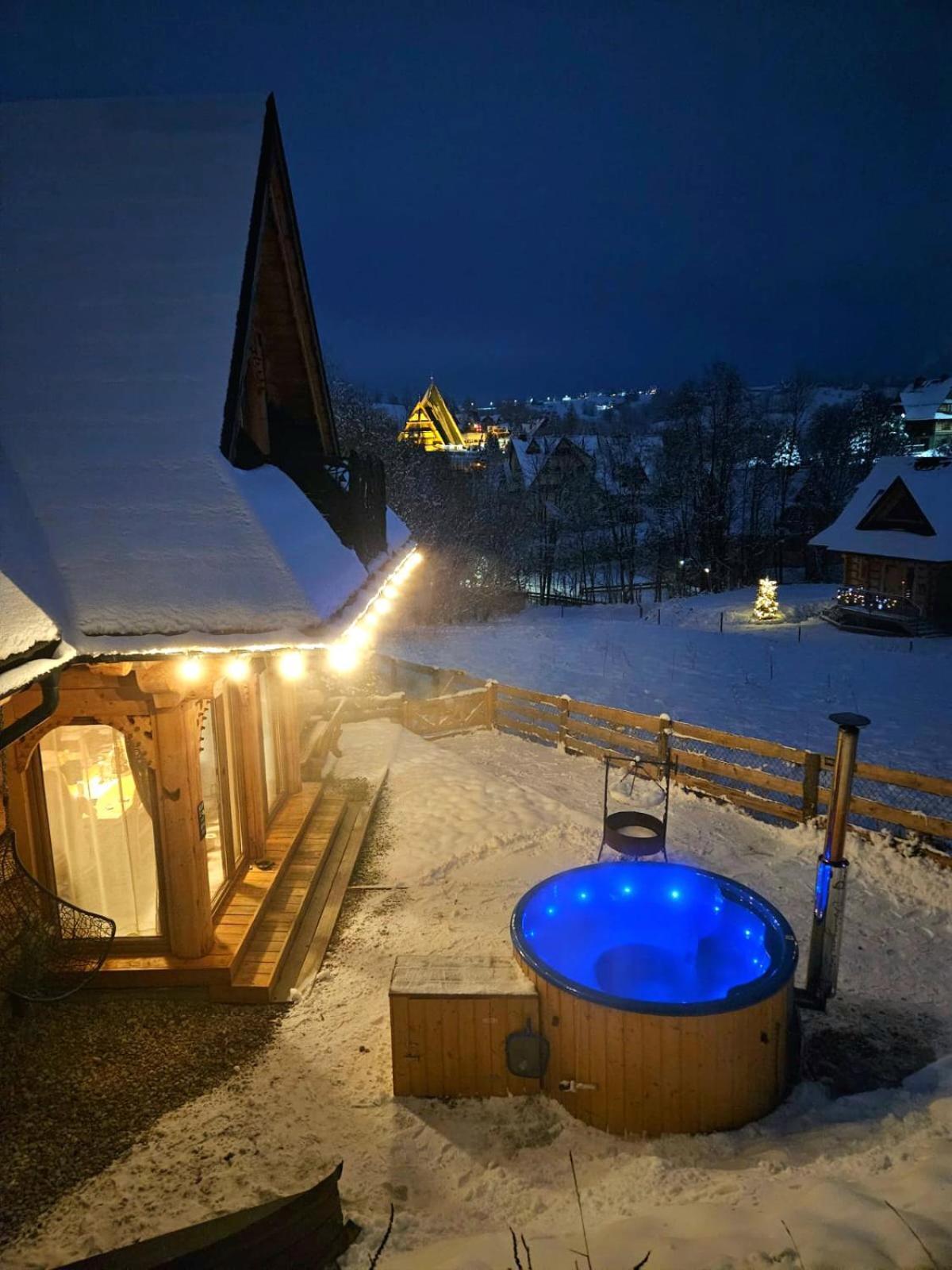 Goralska Chatka 2 Highland Cottage - Split Ac, Jacuzzi, Sauna, Private Parking, Mountains View, Garden, Zakopane Exterior photo